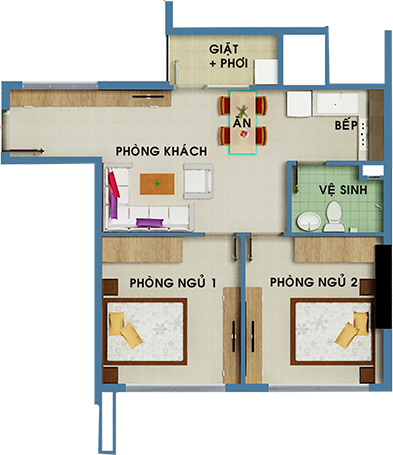 TỔNG QUAN CĂN HỘ THE USEFULL